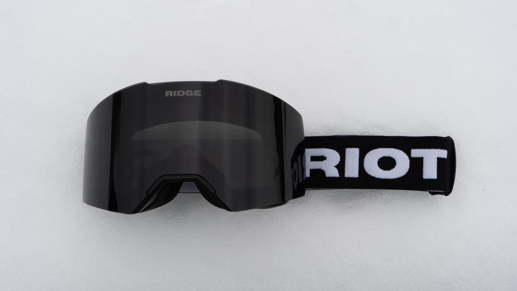 RiotRidge - Obsidian Snow Goggles
