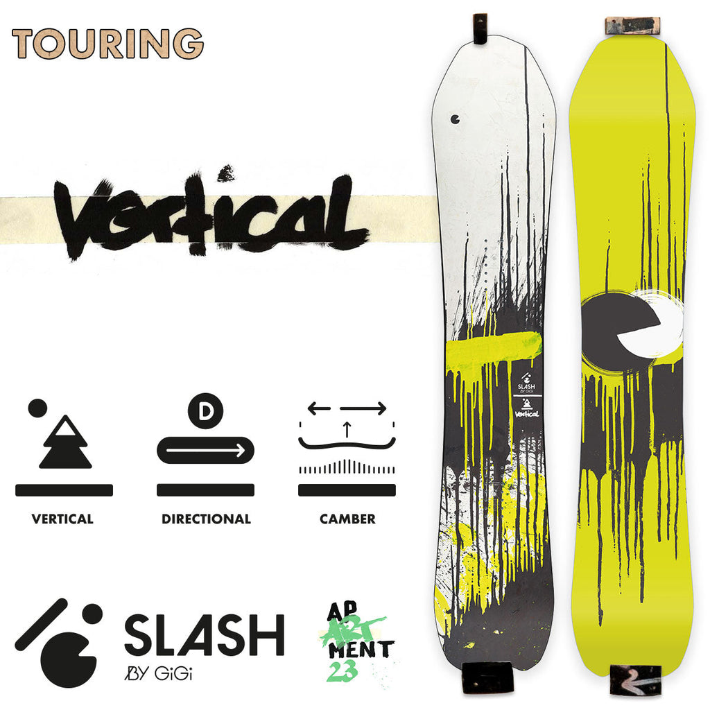 Slash by GiGi -  Vertical Snowboard - ApARTment