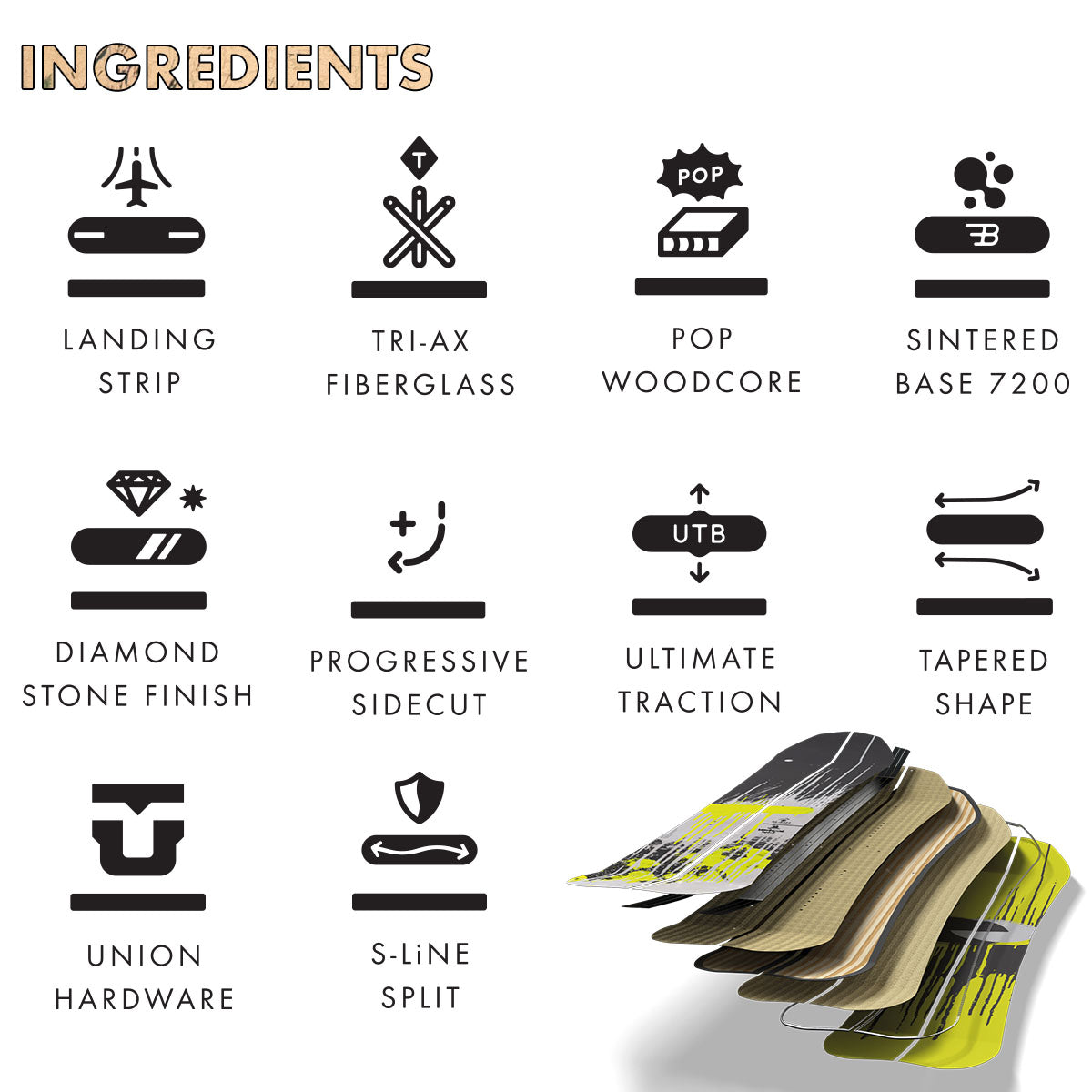 Slash by GiGi -  Vertical Split Snowboard - ApARTment